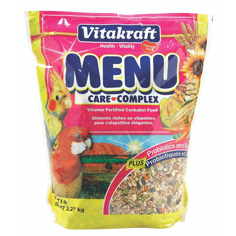 Vitakraft Menu Cockatiel Food 5 lb
