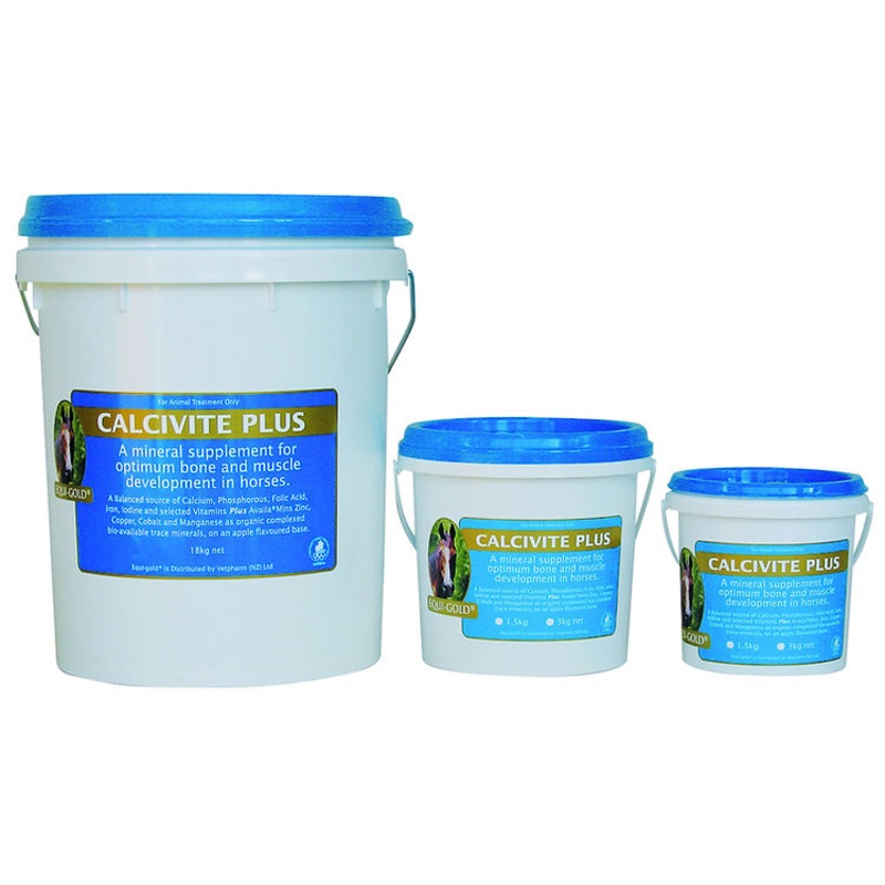 Equigold Calcivite Plus|1.5kg|3kg