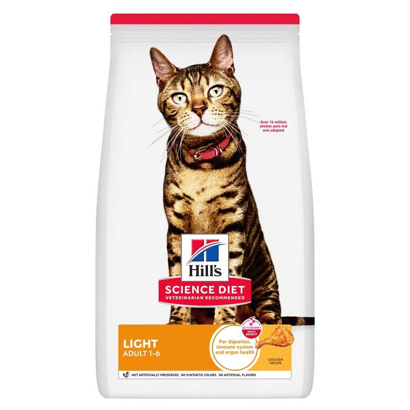 Hill’s Science Diet Adult Light Dry Chicken Recipe Cat Food