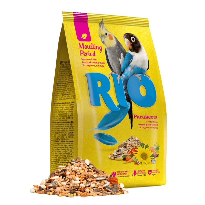 RIO Feed for parakeets. Moulting period feed 1kg –