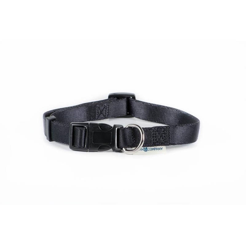 Farm Company Nylon adjustable collar Black –  10mmx20 35cm –