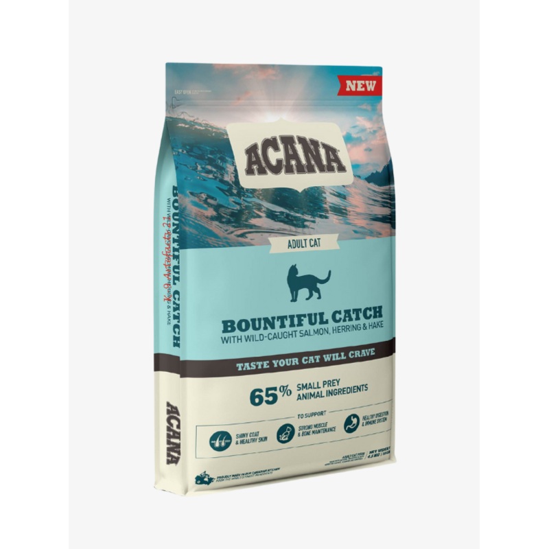 ACANA Classic Freeze-Dried Bountiful Catch with Wild-Caught Salmon, Herring & Hake 1.8kg, Dry Food for Cats