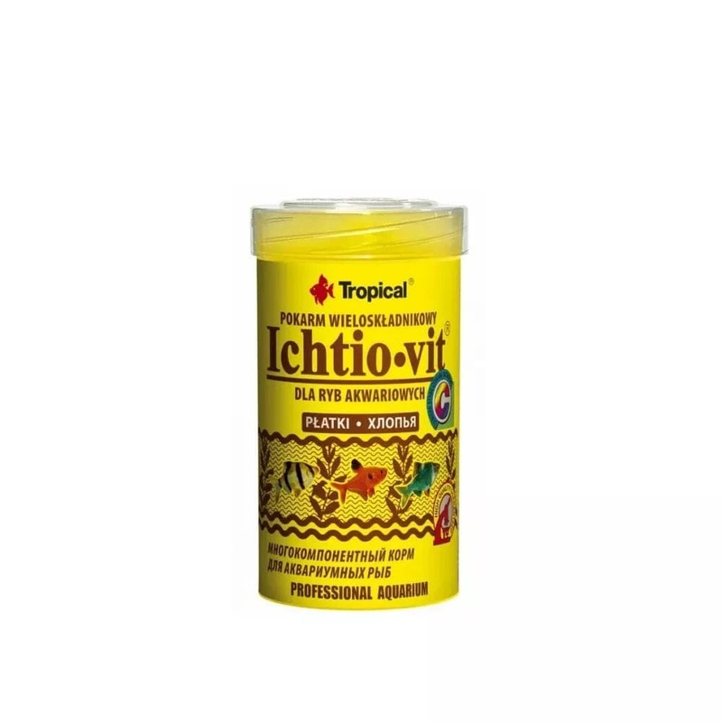 Tropical Ichtio-vit universalus paaras vairioms uvims 100 ml