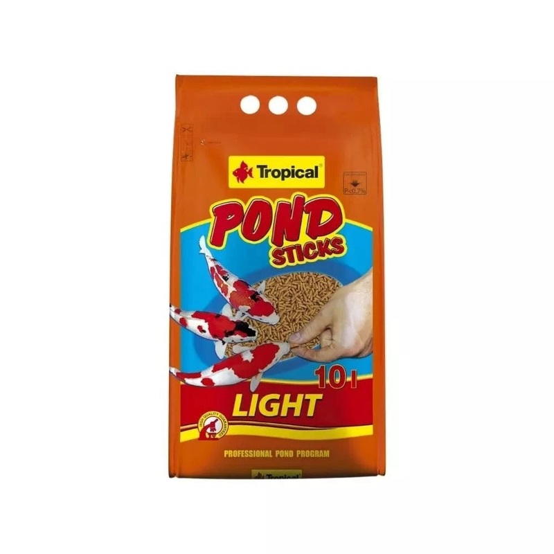 Tropical Pond Sticks Light maistas Koi karpiams lazdelmis 10 l
