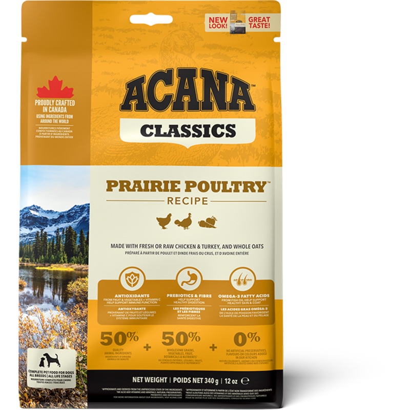 Acana Dog Classics Prairie Poultry 340g