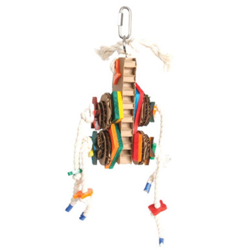 Gaspard Preener Chewable Foraging Parrot Toy