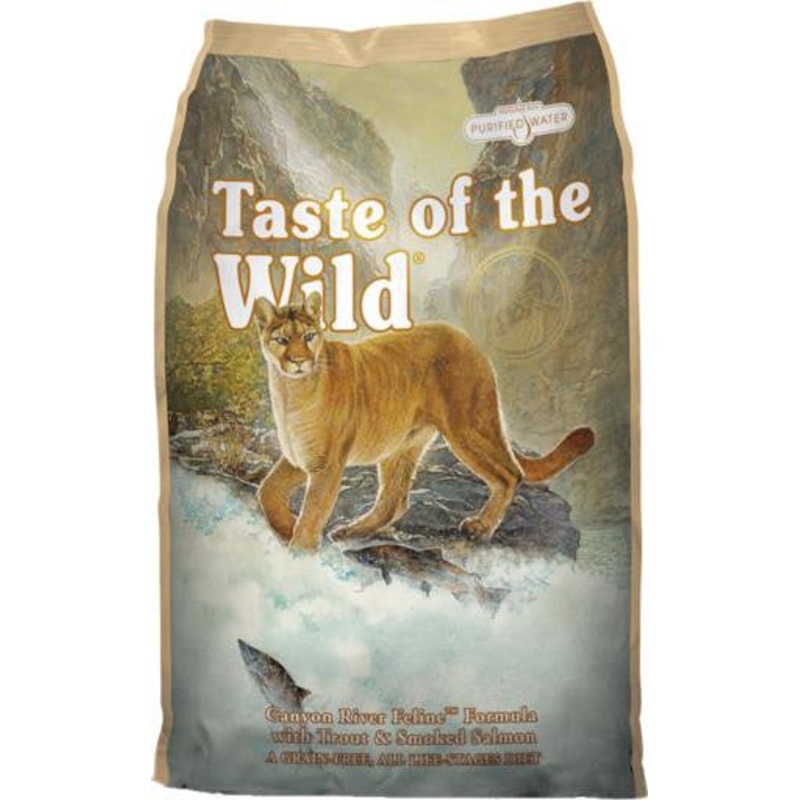 Taste of the Wild Canyon River Feline w/ Trout & Smoked Salmon 14lb {L-1}418413