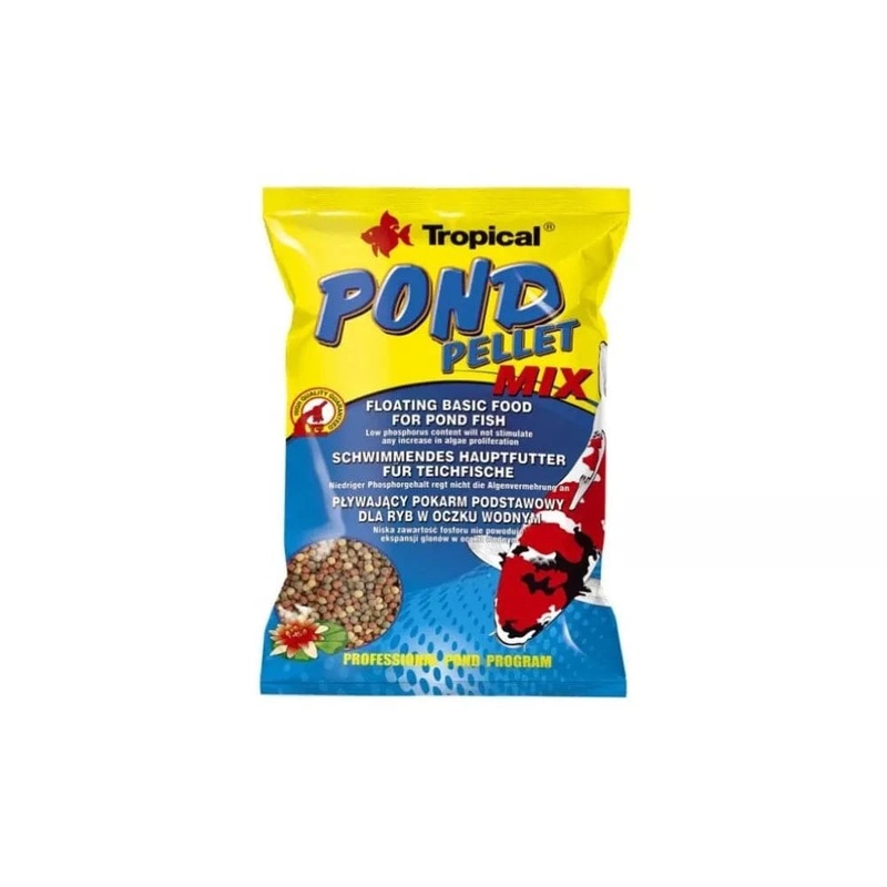 Tropical Pond Pellet Mix maistas tvenkini uvims 1000 ml