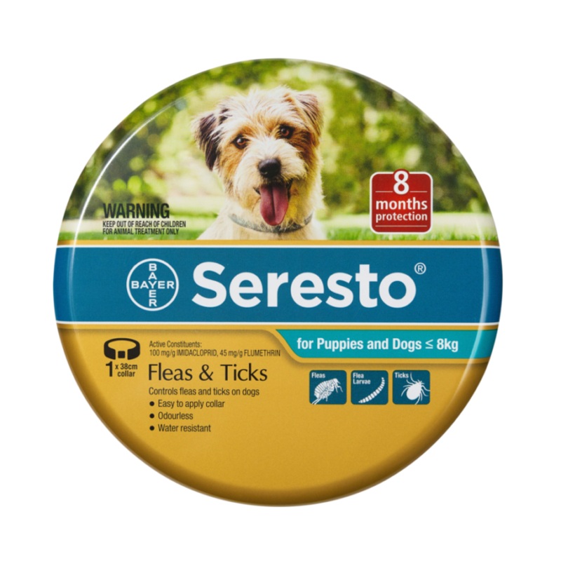 Seresto Flea and Tick Dog Collar for Dogs and Puppies