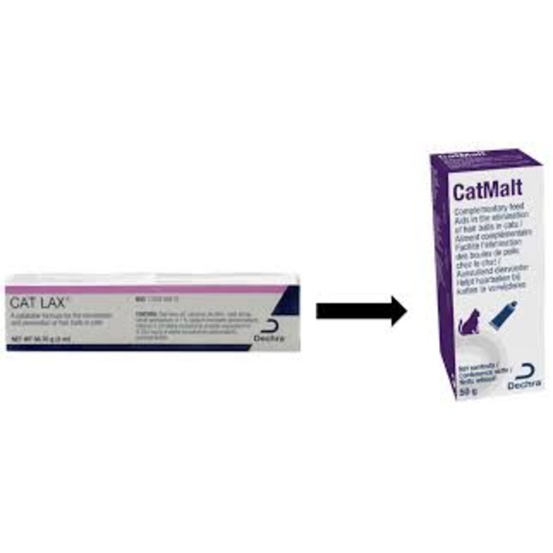 CatMalt (Cat Lax)- Laxative Paste for Cats 56.78g for Hairball Relief and Digestive Health