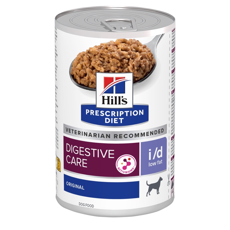 Hill’s Prescription Diet i/d Low Fat Digestive Care Canned Wet Dog Food (370 grams x 12 Cans)