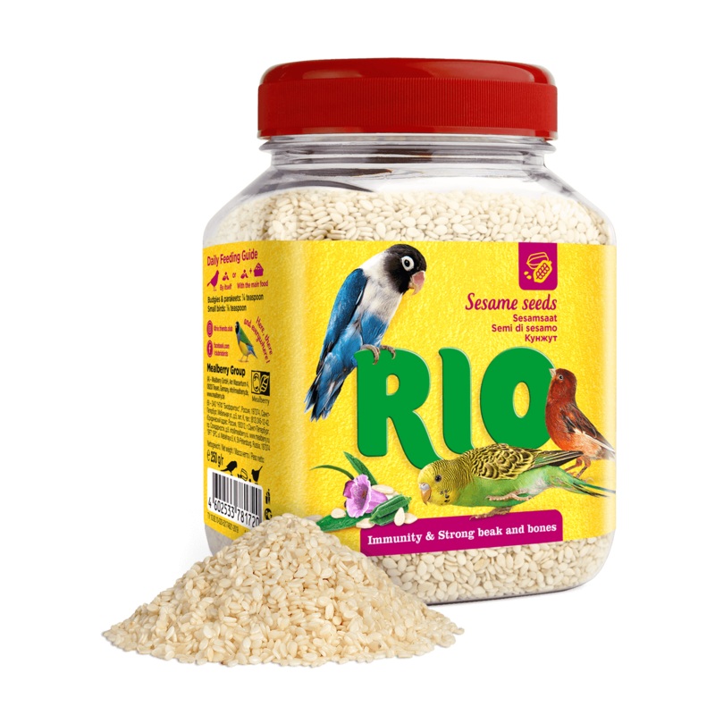 RIO Sesame seed. Treat for all birds 250gm –