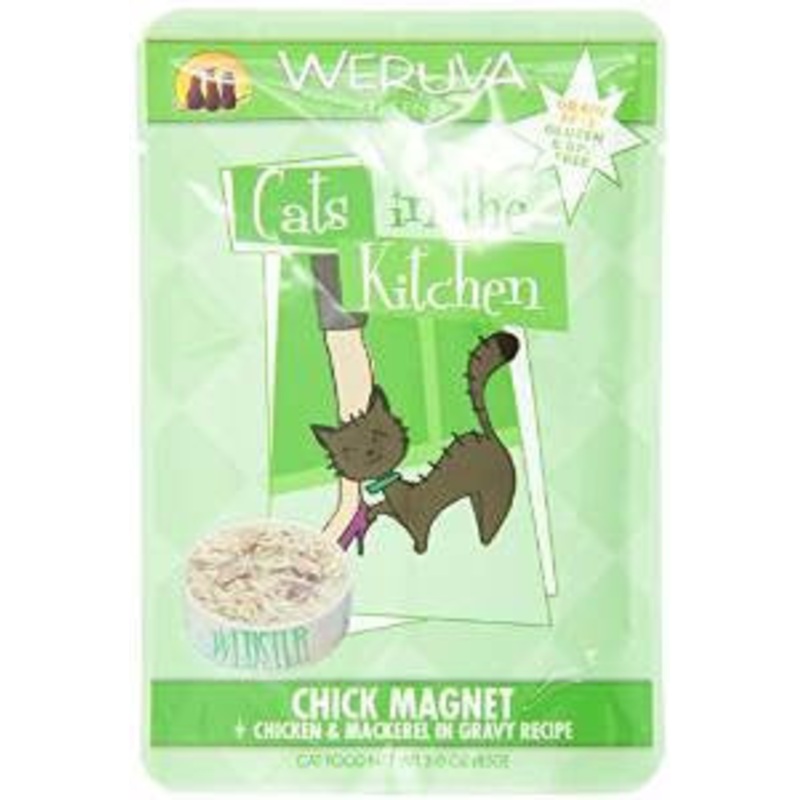 Weruva Chick Magnet Cat 3oz. Pouch 8 Count Tray {L+x} 784501