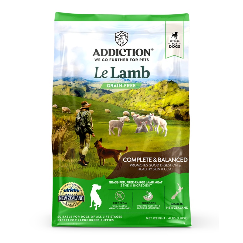 Addiction Dog Le Lamb 4lb