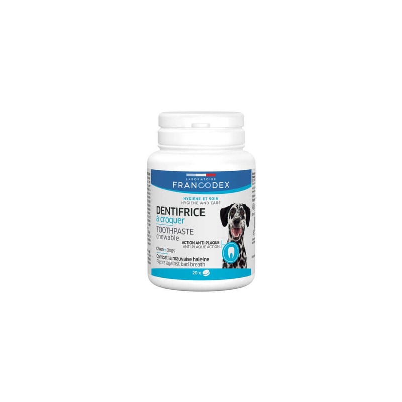 Francodex Chewable Toothpaste Dog 20Tab –