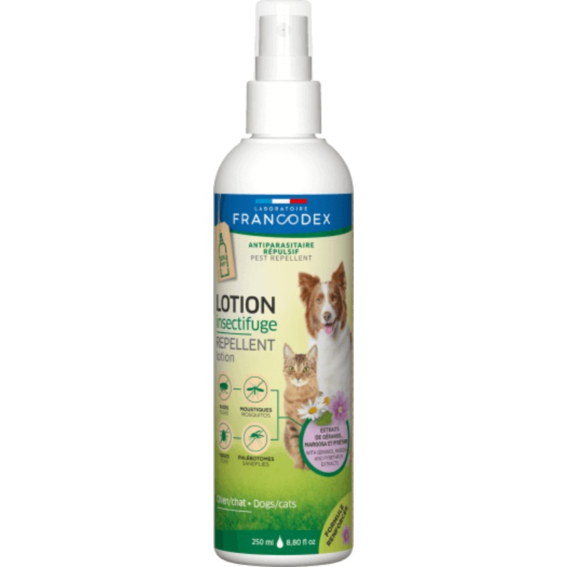 Francodex Repellent Lotion Dog/Cat 250ml –