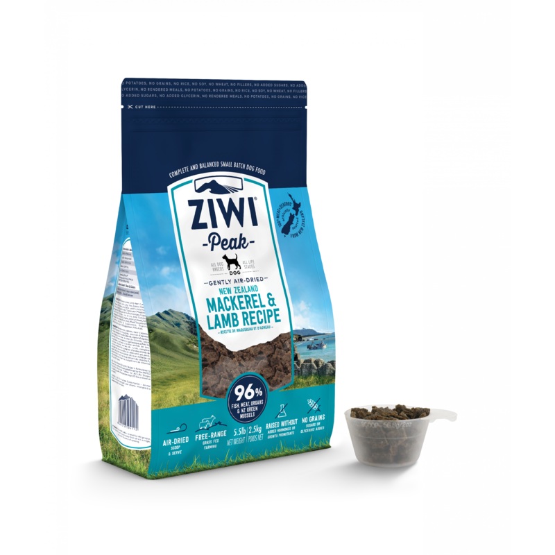 Ziwi Peak Mackerel and Lamb Air Dried Dog Food