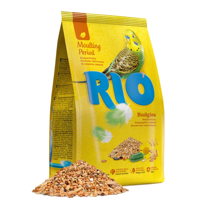 RIO Feed for budgies. Moulting period feed 20kg –