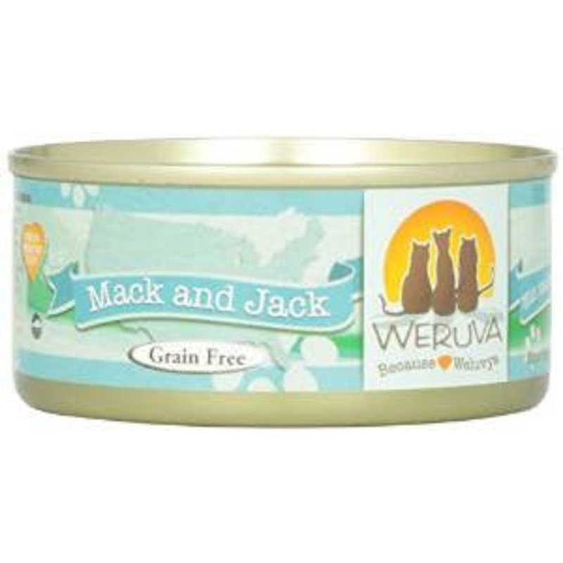 Weruva Mack And Jack Canned Cat 24/5.5oz. {L-x} 784013