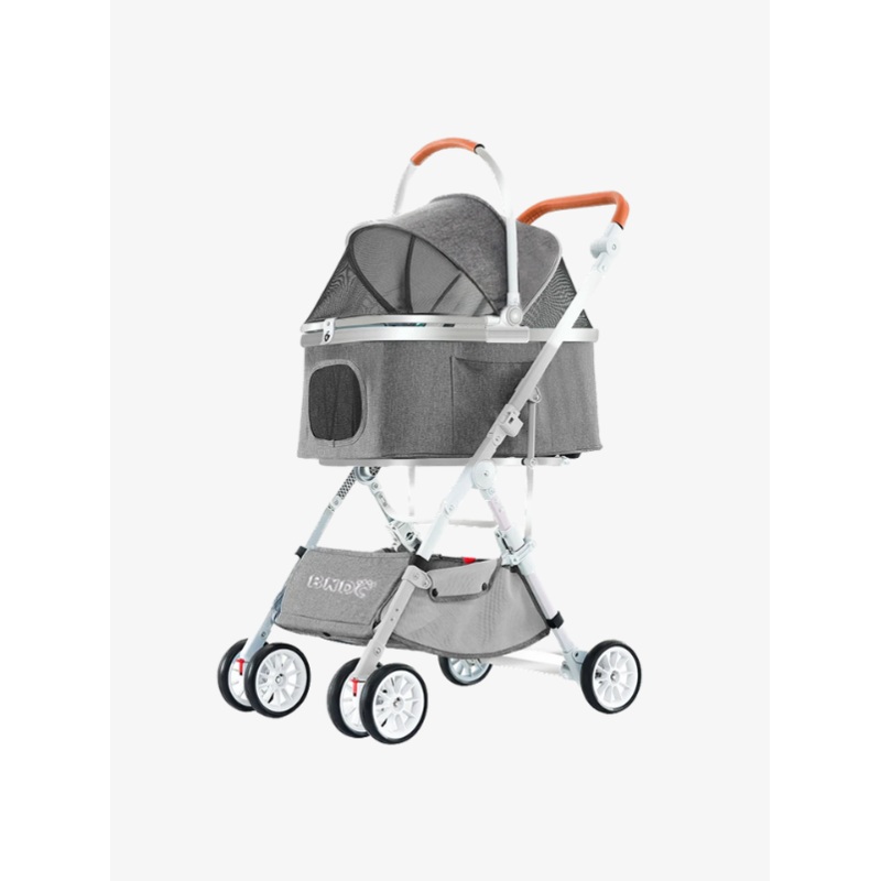 BNDC Pet Stroller 103 (Grey) for Dog & Cats