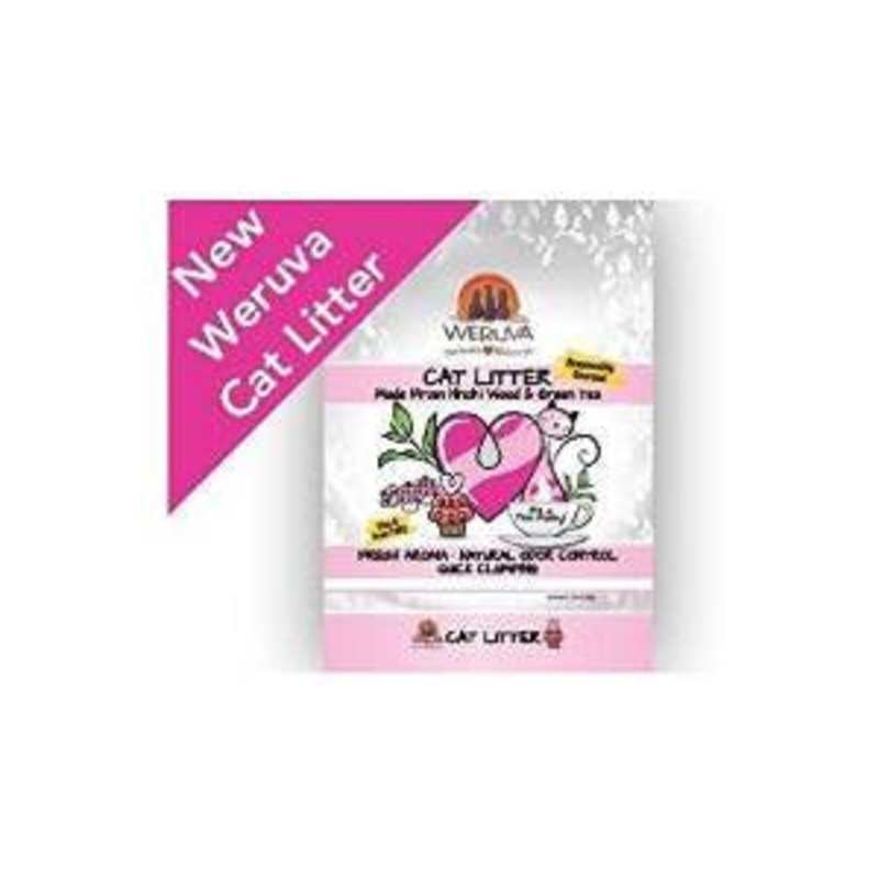 Weruva It’s A Tea Party Hinoki Wood And Green Tea Cat Litter-6.7-lb-{L-tx}