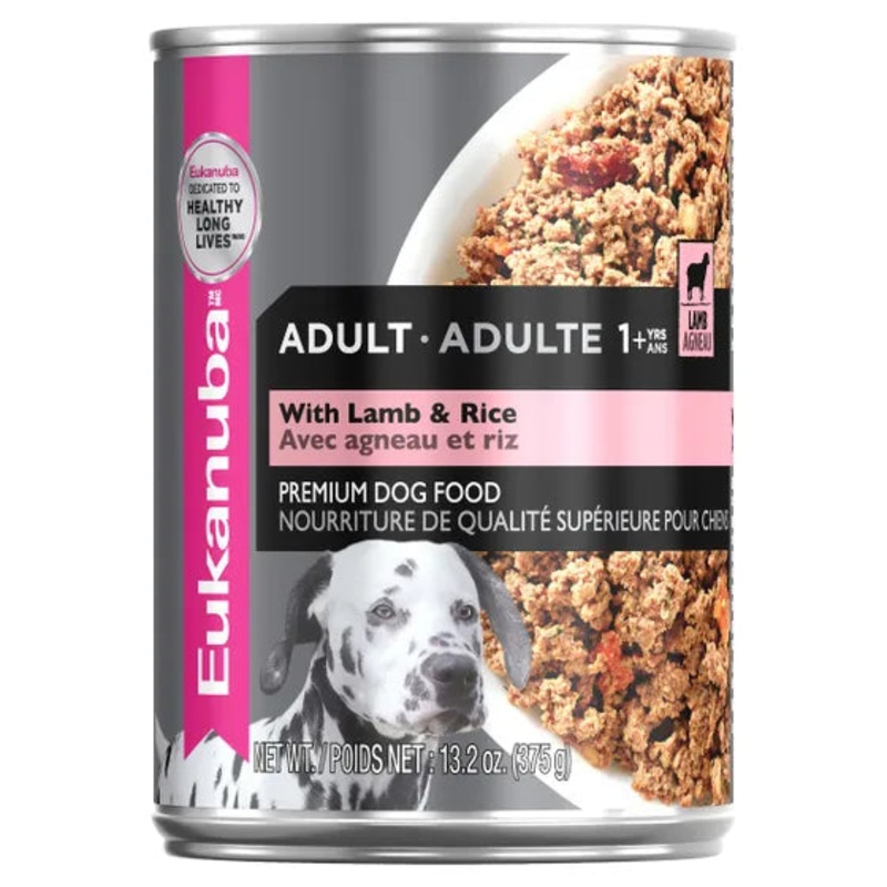 Eukanuba Dog Lamb & Rice Wet Food 375g (PER CAN)