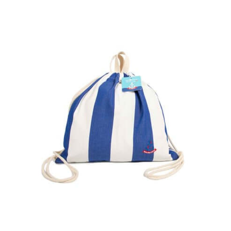 Sailing Pet Collection Woman Backpack Made in Italy white/blue 32x38cm –