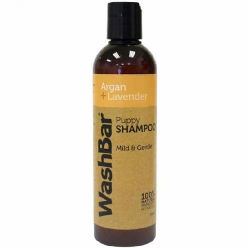 WashBar Natural Puppy Argan and Lavender Shampoo 250ml