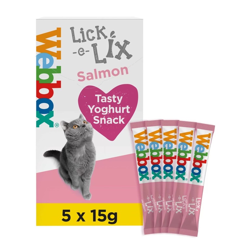5x LICK-E-LIX SALMON 15G|5x15G