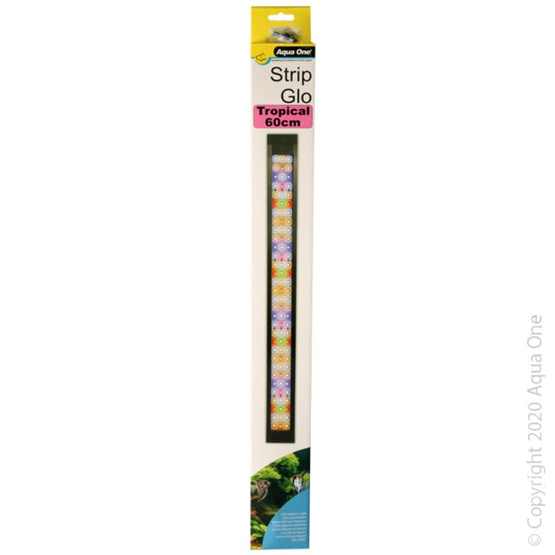 Aqua One StripGlo Aquarium Light Tropical LED Reflector 60cm