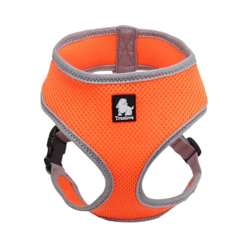 TRUELOVE CAT & SMALL DOG HARNESS ORANGE (XS)