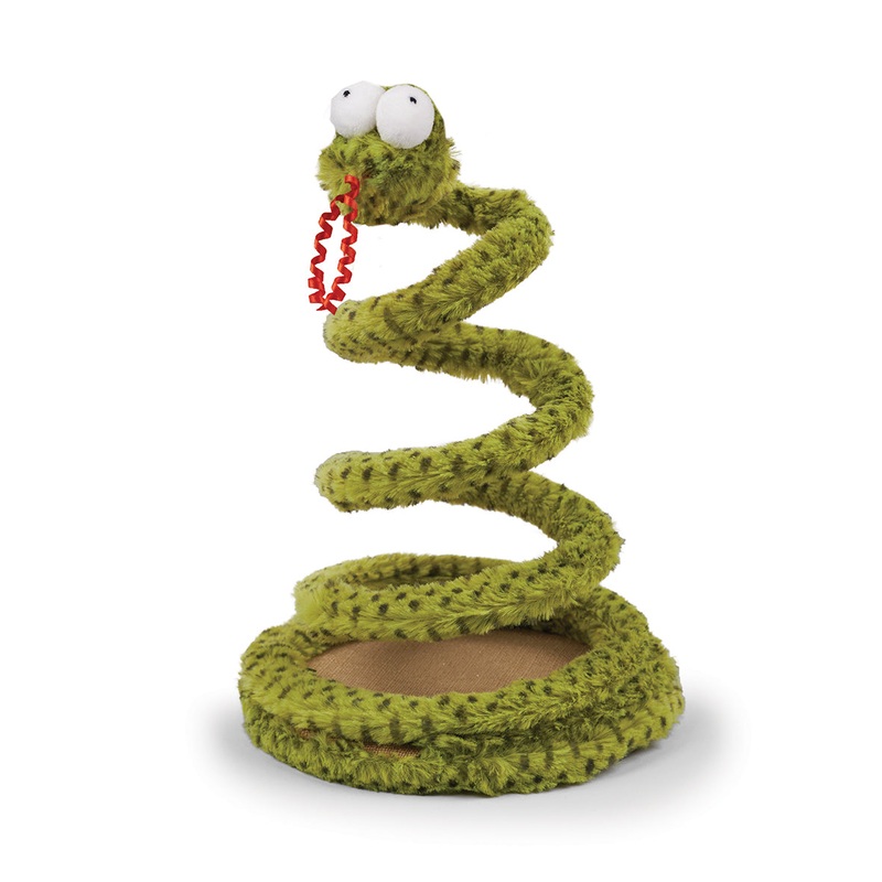 Kazoo Springy Snake Cat Toy ^._.^