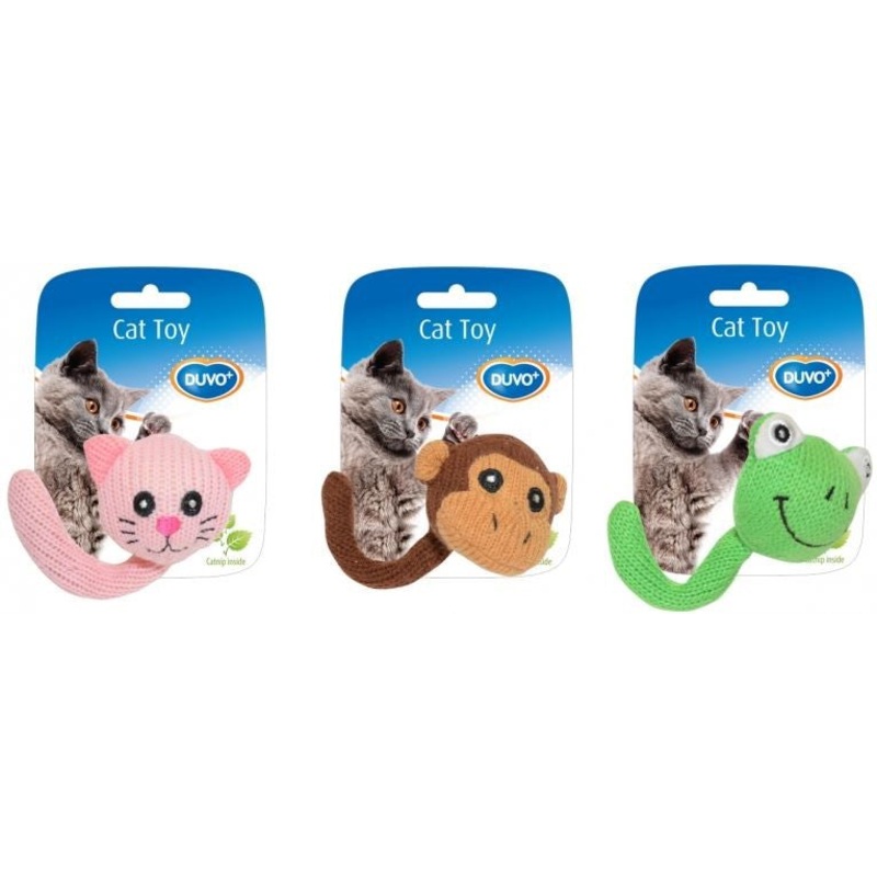 CAT TOY ASSORTMENT ANIMALS TAIL