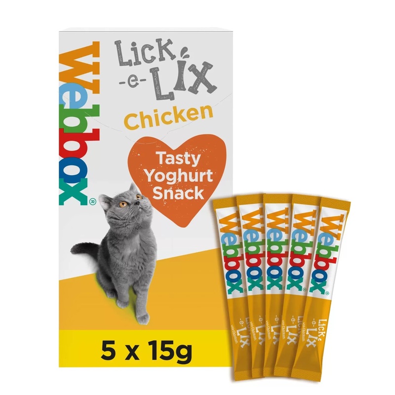 5x LICK-E-LIX CHICKEN 10G|5x10G