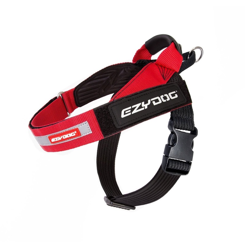 EzyDog Express Red Dog Harness Medium