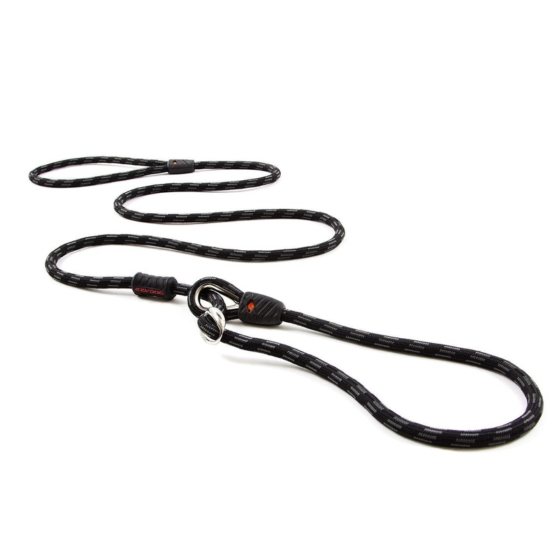EzyDog Luca Dog Lead Black 8mm