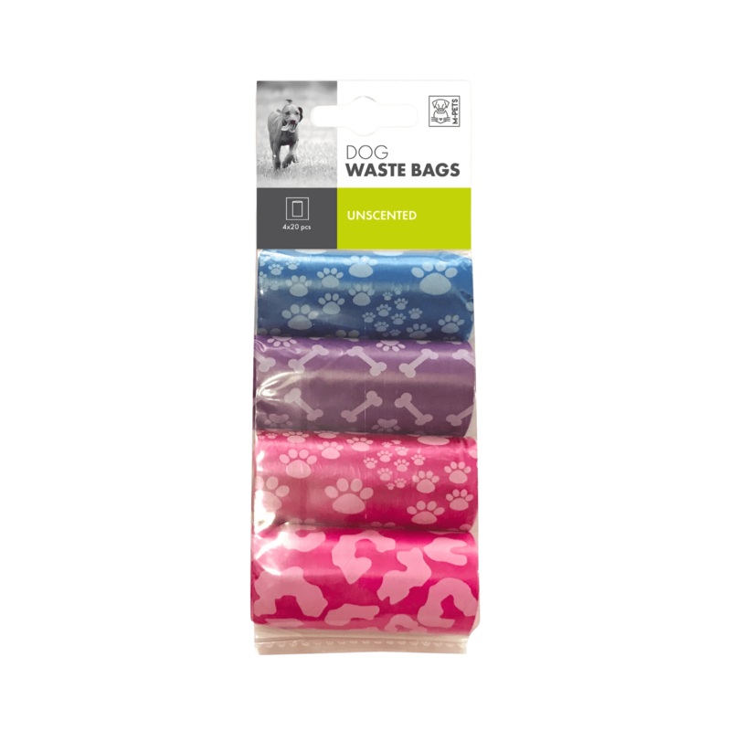 M-PETS DOG WASTE BAGS (UN-SCENTED)