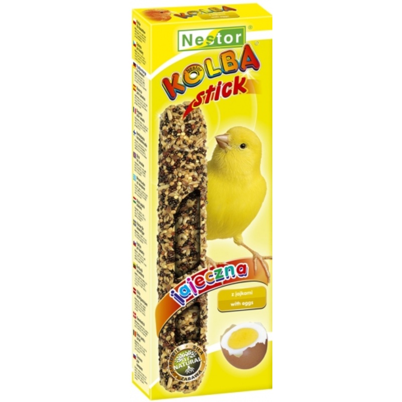 2x CANARY STICKS EGGS 85G|85gr