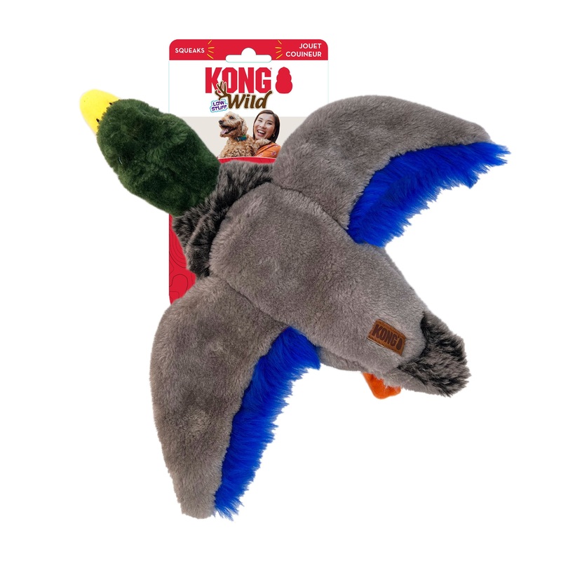 KONG Wild Low Stuff Mallard Medium Dog Toy ^._.^
