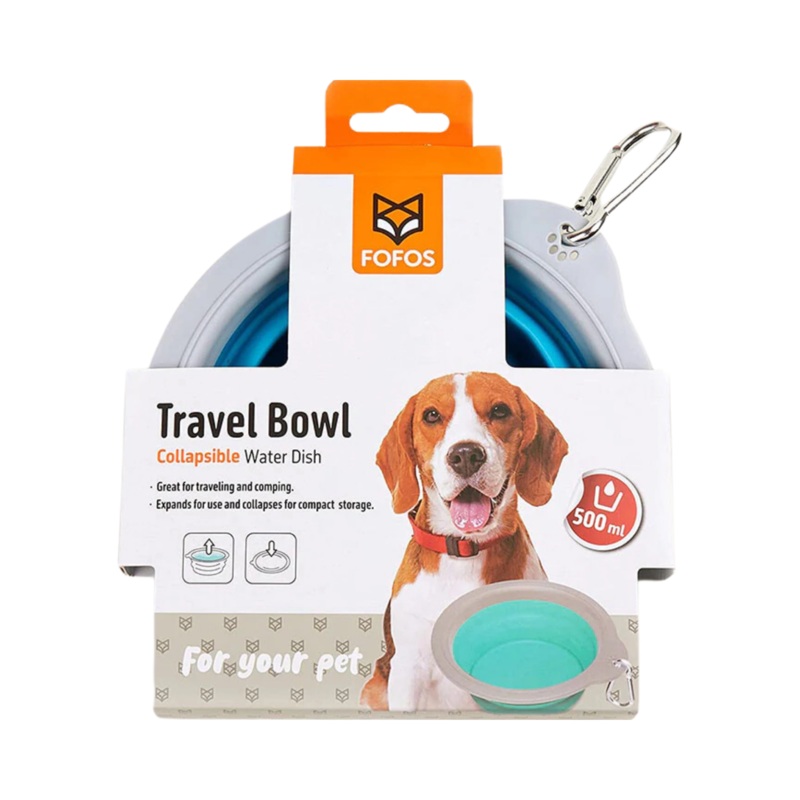 FOFOS COLLAPSIBLE  BLUE BOWL