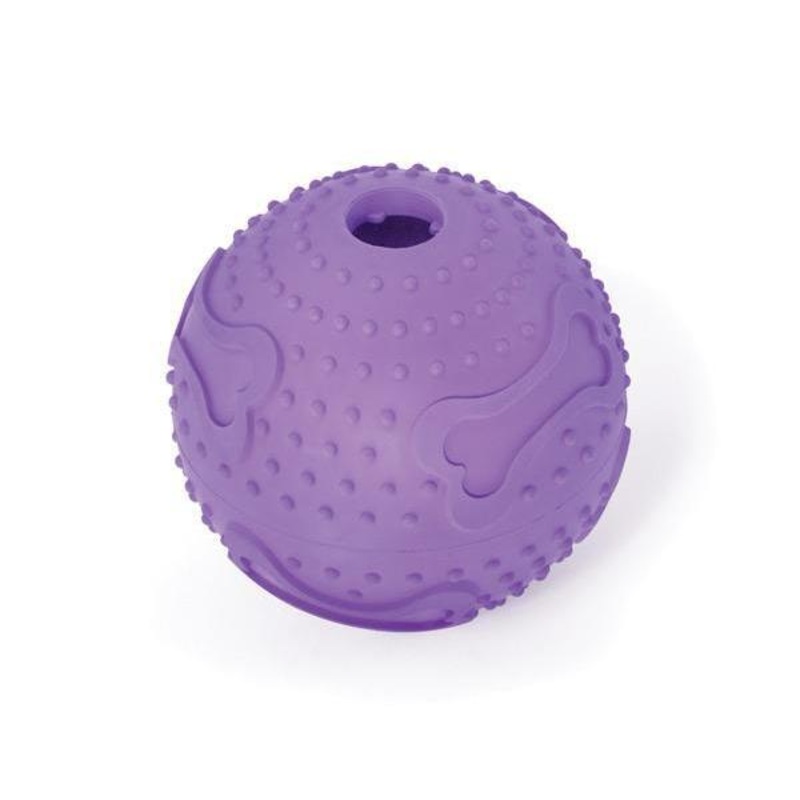 Kazoo Rubber Treat Ball Extra Large Dog Toy ^._.^