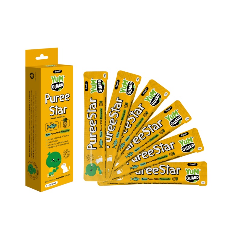 Yumguard Puree Star – Tuna with Pineapple 14g x 6