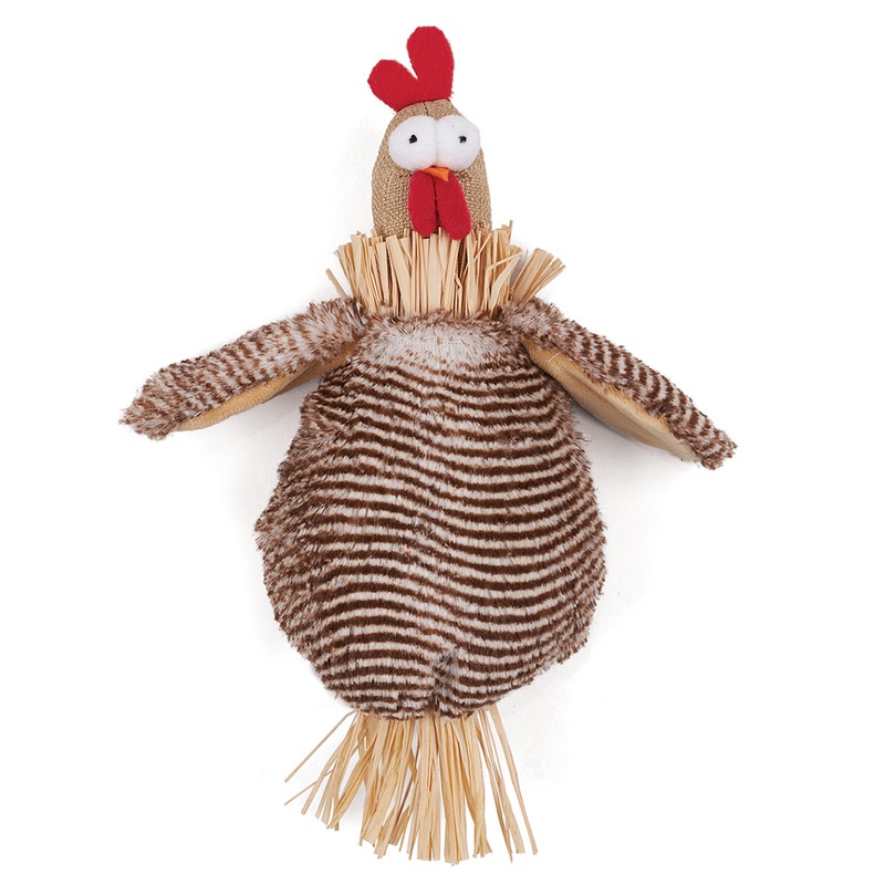 Kazoo Cheeky Chicken Cat Toy ^._.^