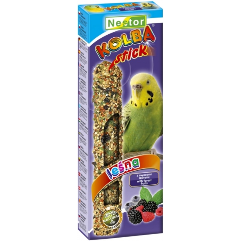 2x BUDGIE STICKS FOREST FRUITS 85G