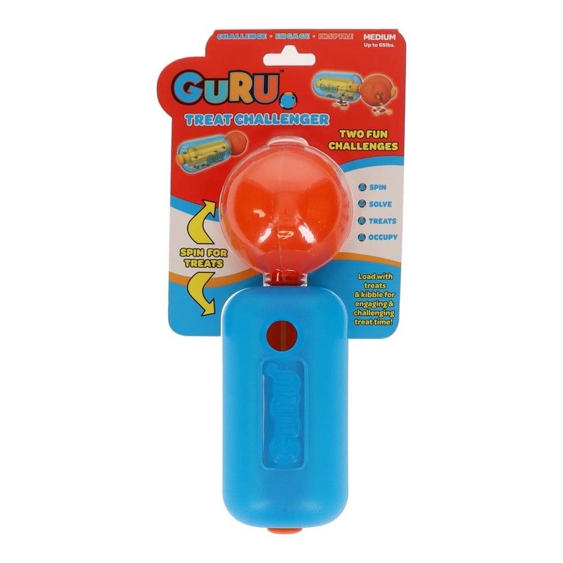 GURU Treat Challenger Dog Enrichment Toy Medium ^._.^