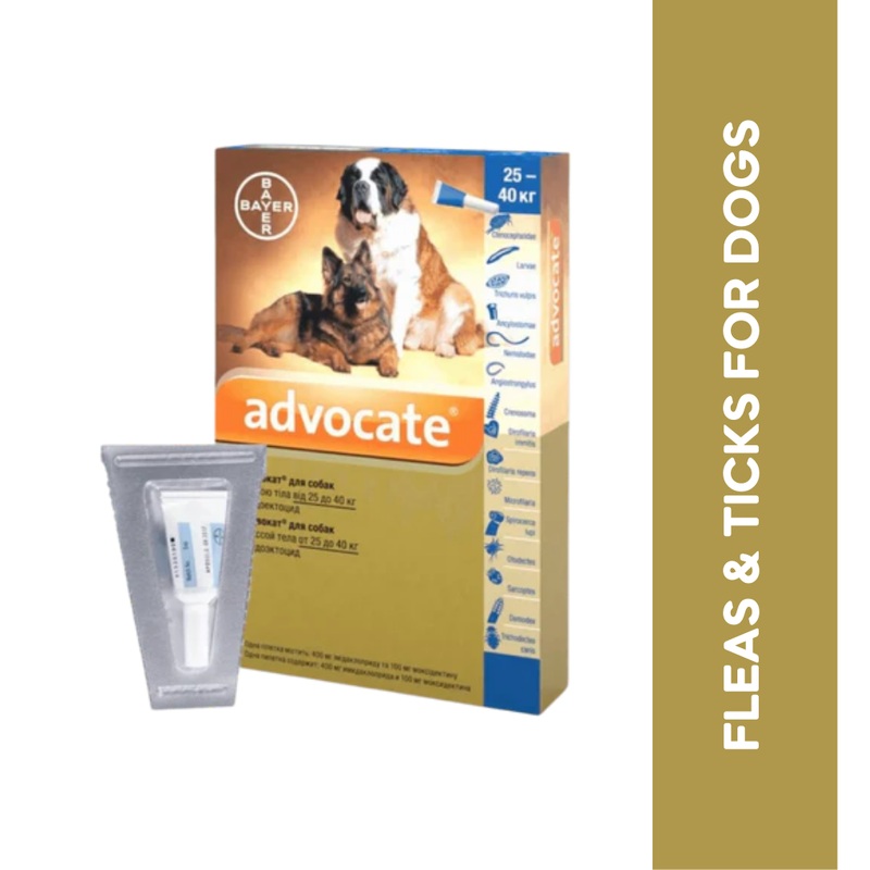ADVOCATE (25-40KG) DOG SPOT ON