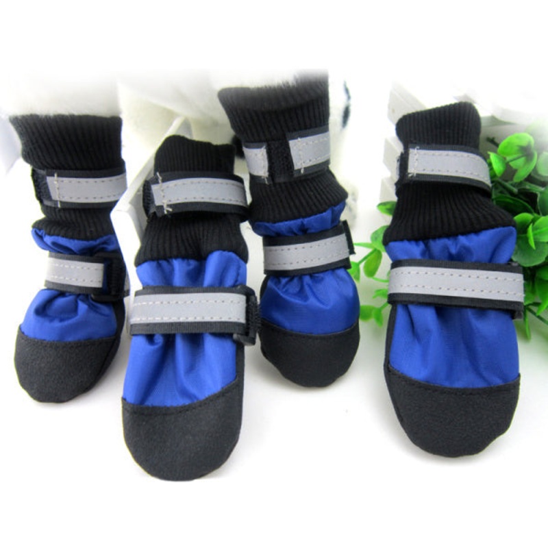 Waterproof Dog Boots|Small|Medium|Large|X Large|XXL|Blue|Red