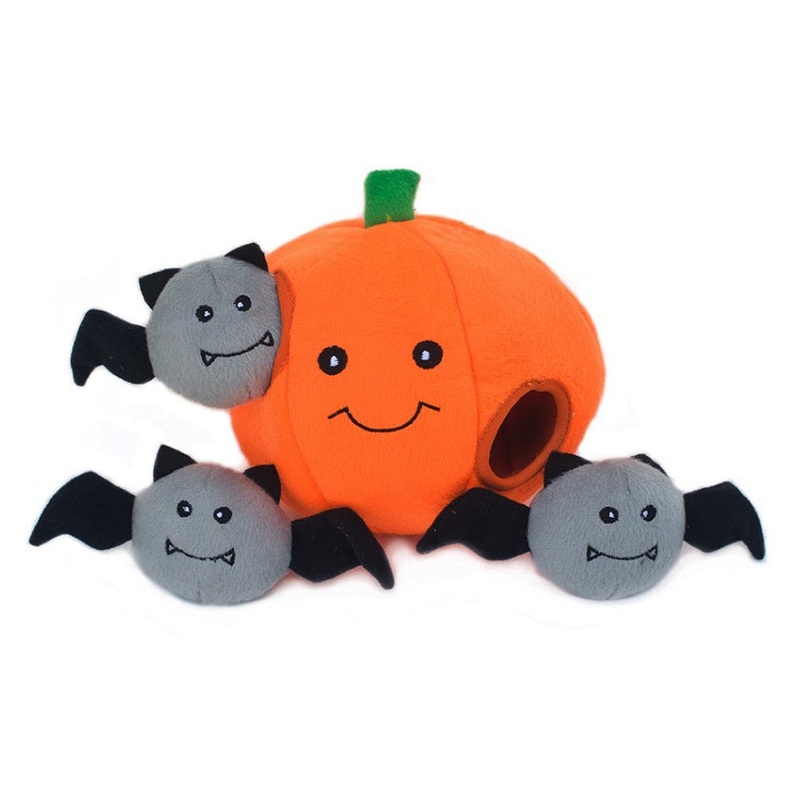 Zippypaws Halloween Burrow – Pumpkin
