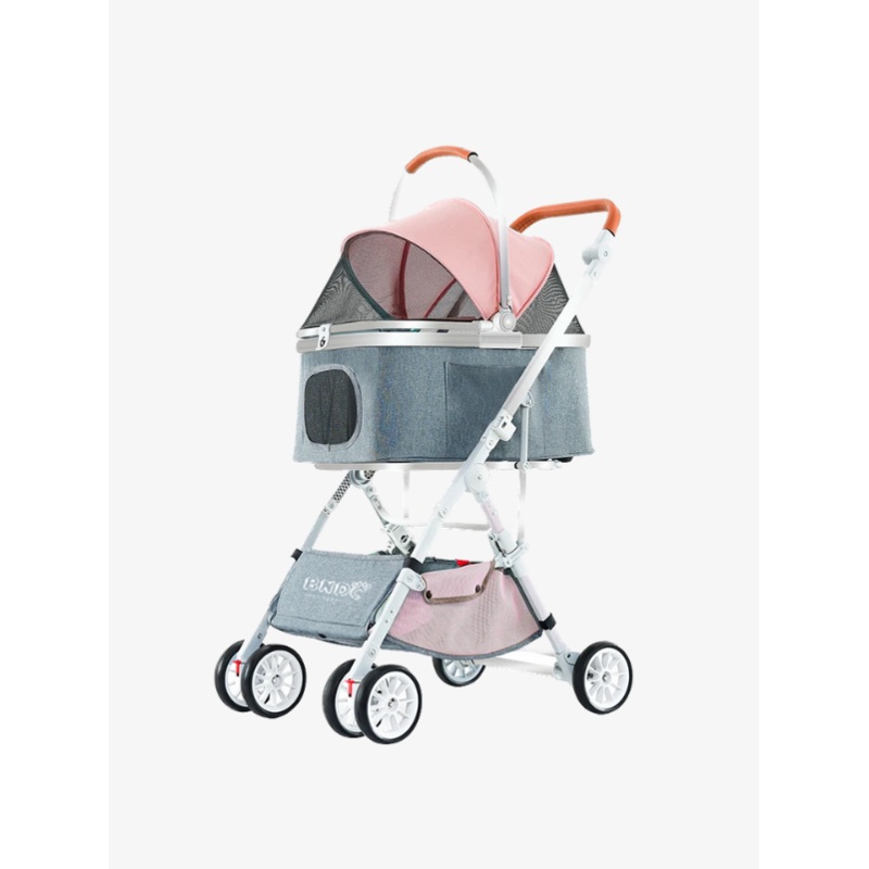BNDC Pet Stroller 103 (Pink) for Dog & Cats