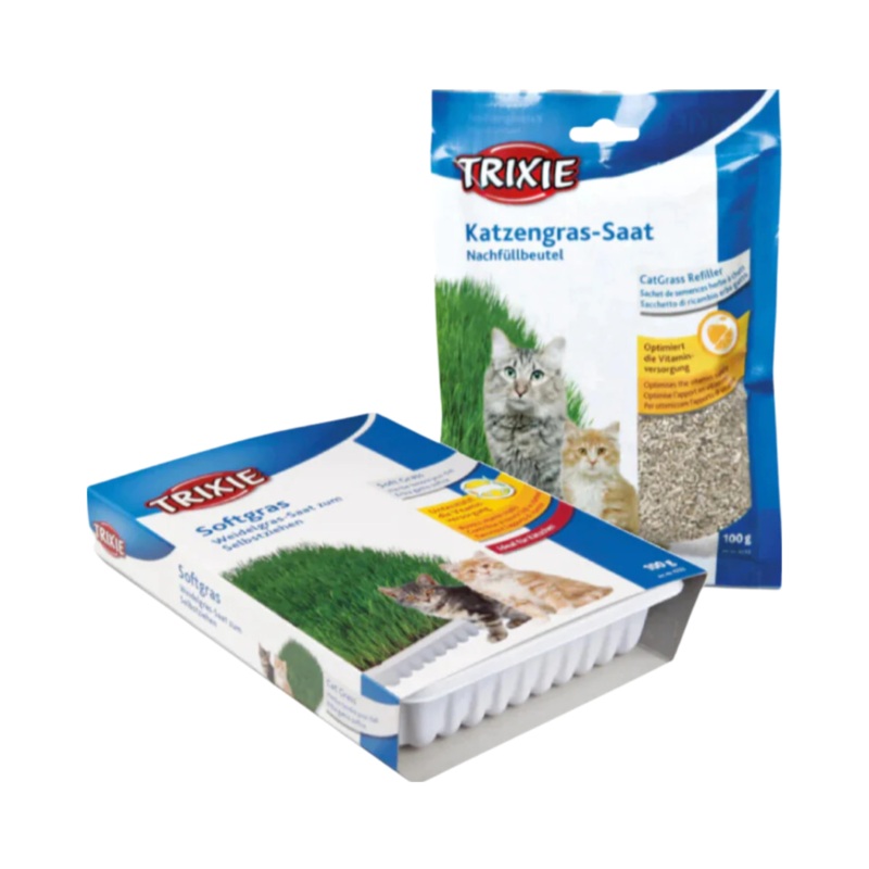 TRIXIE CAT GRASS BOWL (M)